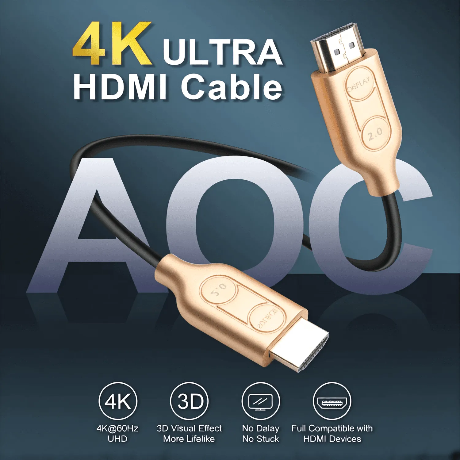AOC HDMI ZG-4KAOCHD008-4