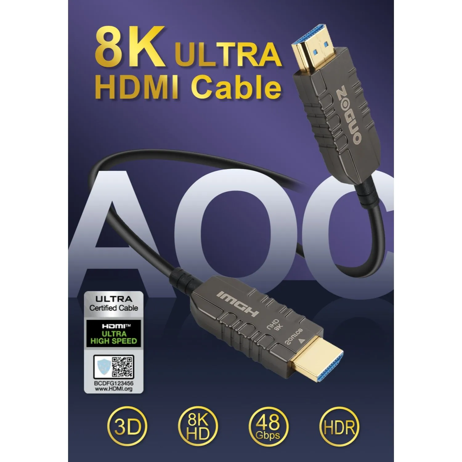 AOC HDMI ZG-8KAOCHD004-4