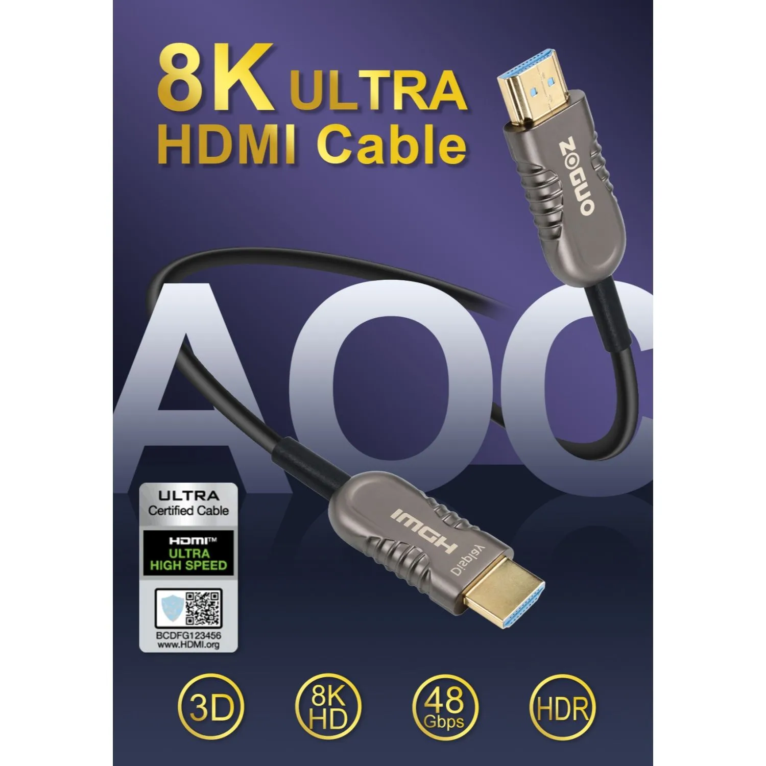 AOC HDMI ZG-8KAOCHD006-4