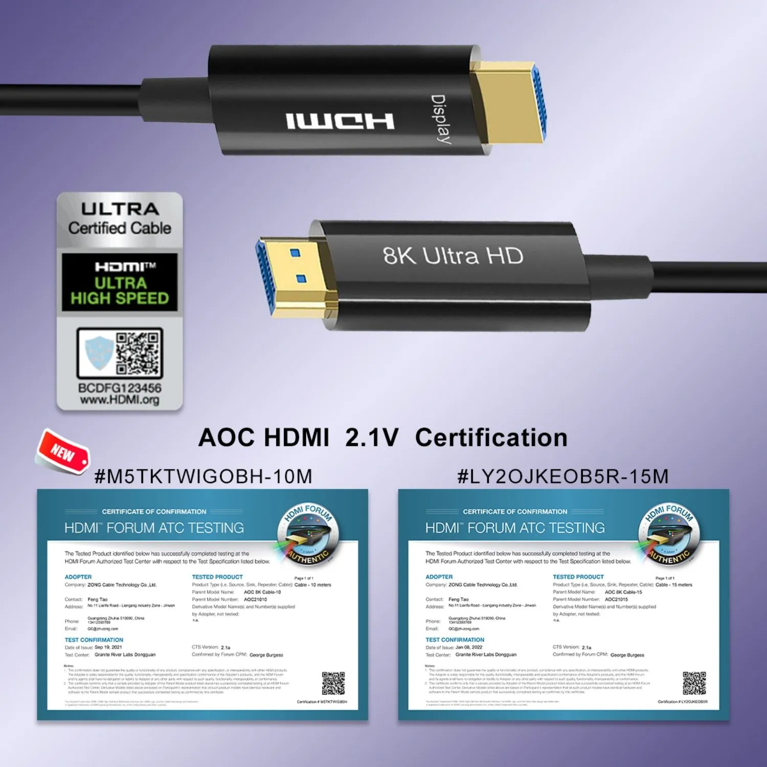 AOC　HDMI　ZG-8KAOCHD007-7