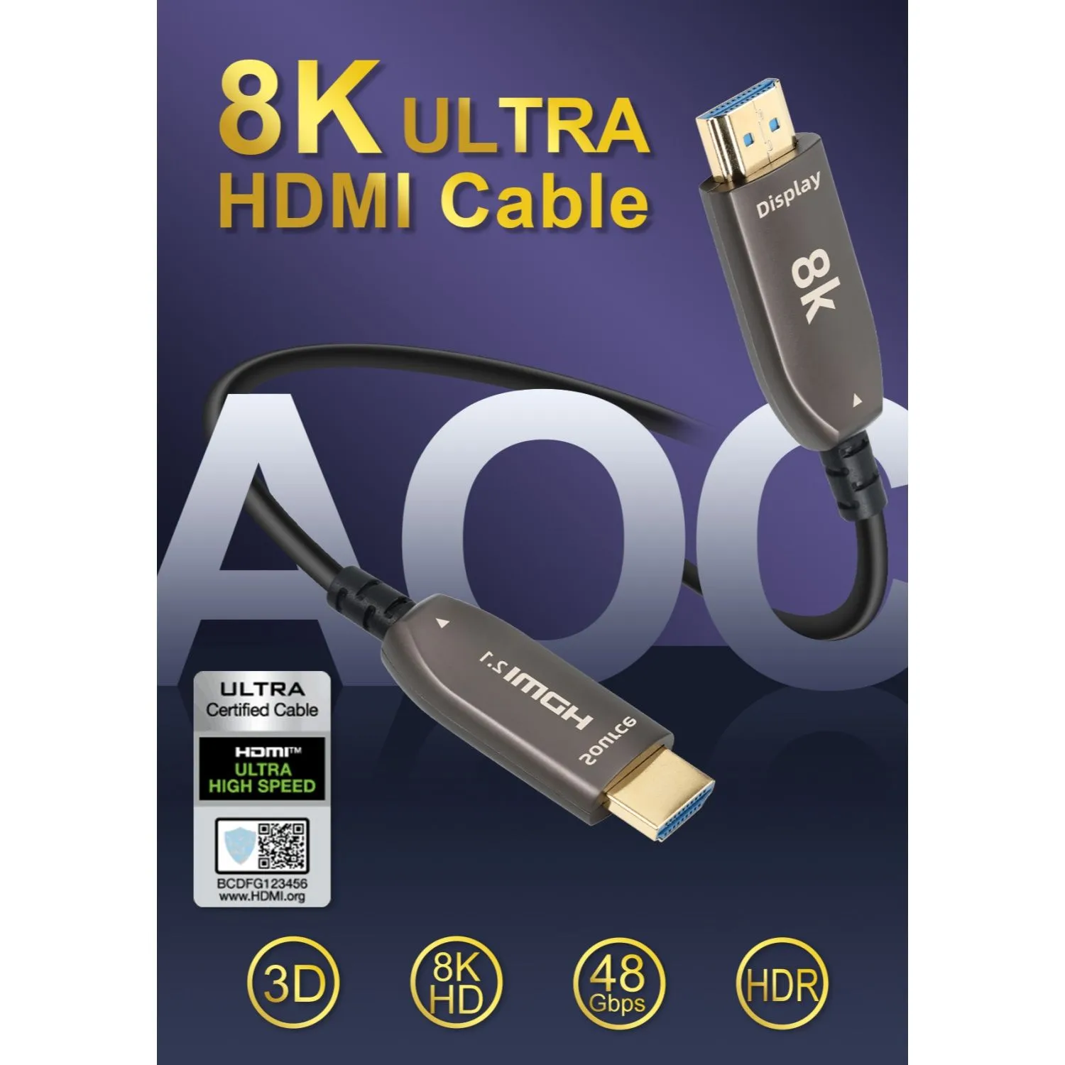 AOC HDMI ZG-8KAOCHD011-4