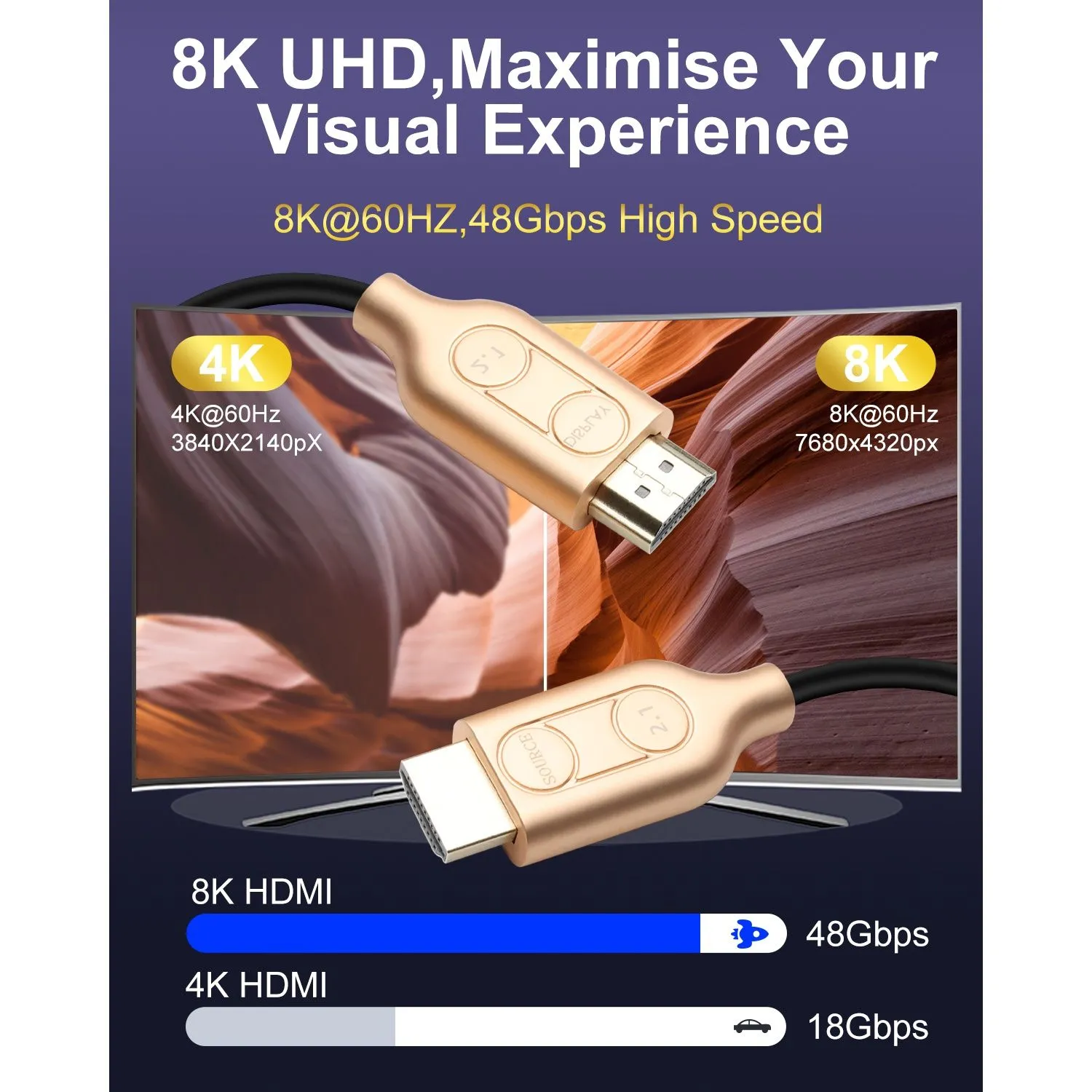 AOC　HDMI　ZG-8KAOCHD013-5