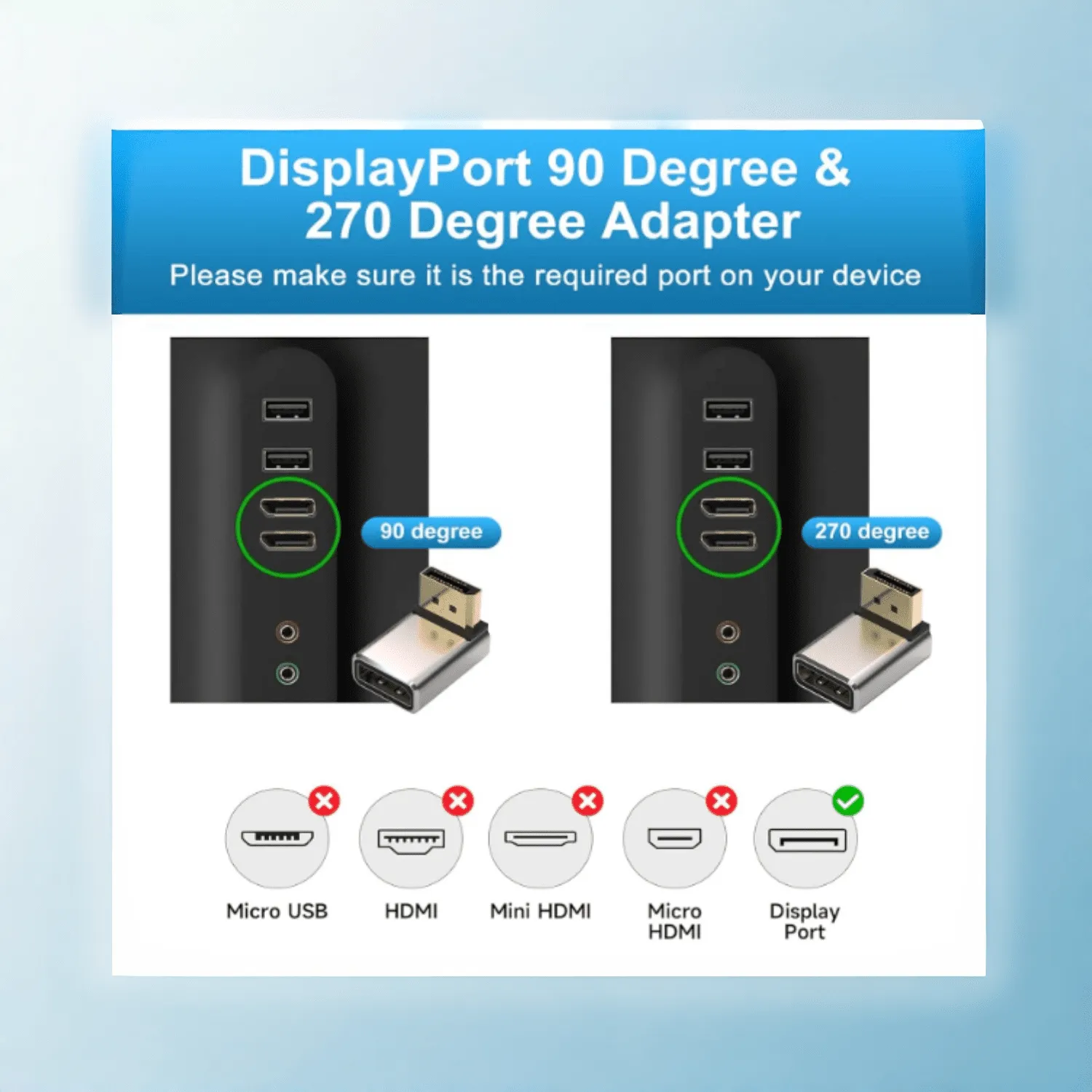 DP Adapter 8KDP07-4