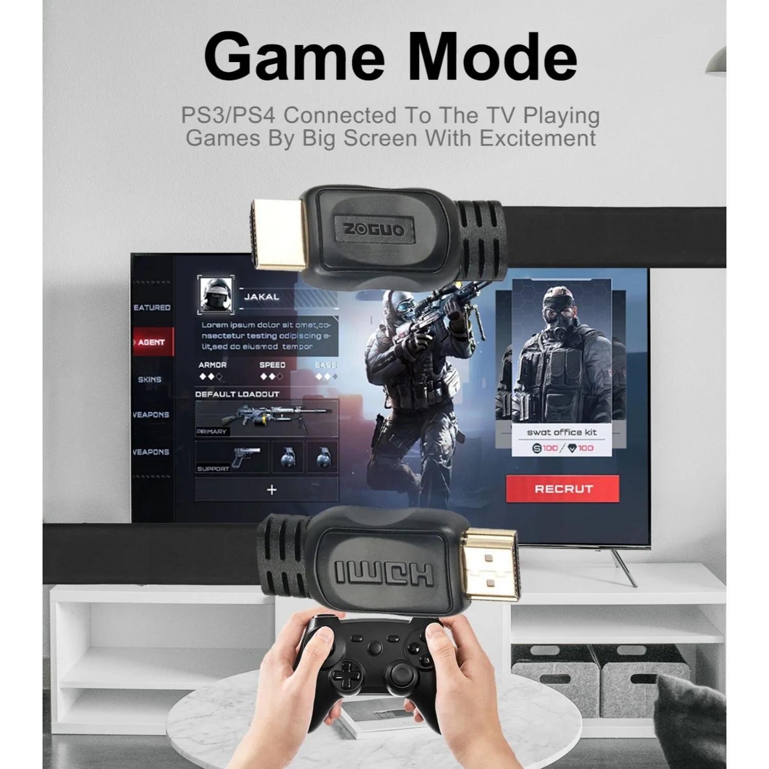 HDMI 2.0 ZG-4KHDB007-5