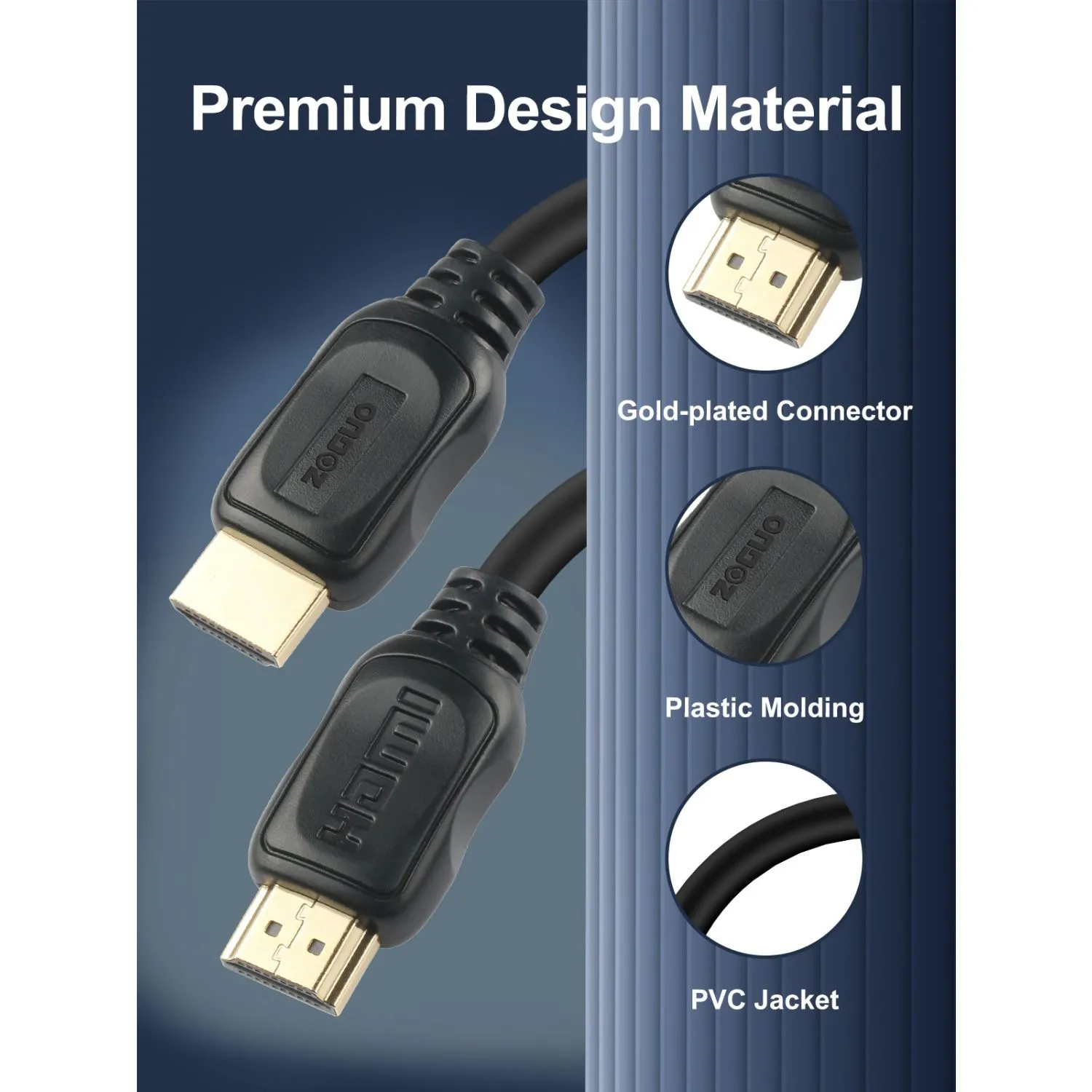 HDMI 2.0 ZG-4KHDB011-8