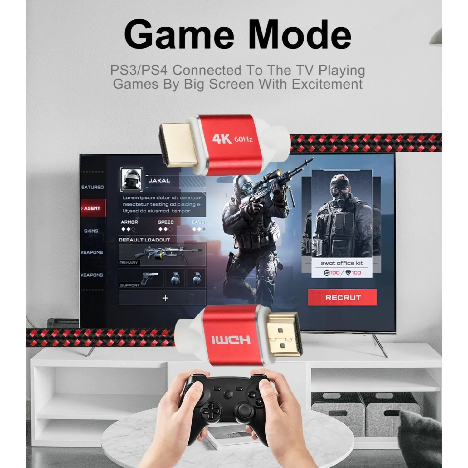 HDMI 2.0 ZG-4KHDMAL002-5