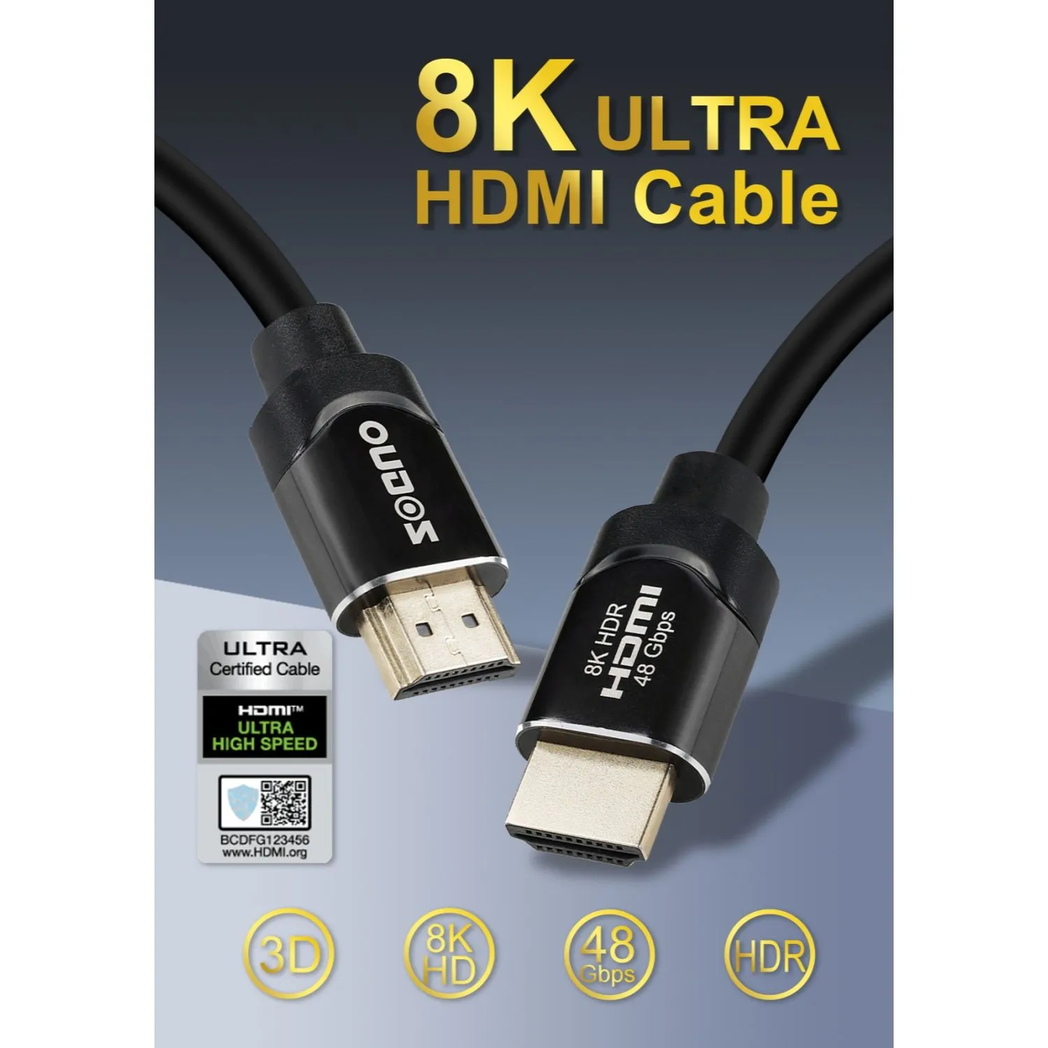 HDMI 2.1 ZG-8KHDAL002-4