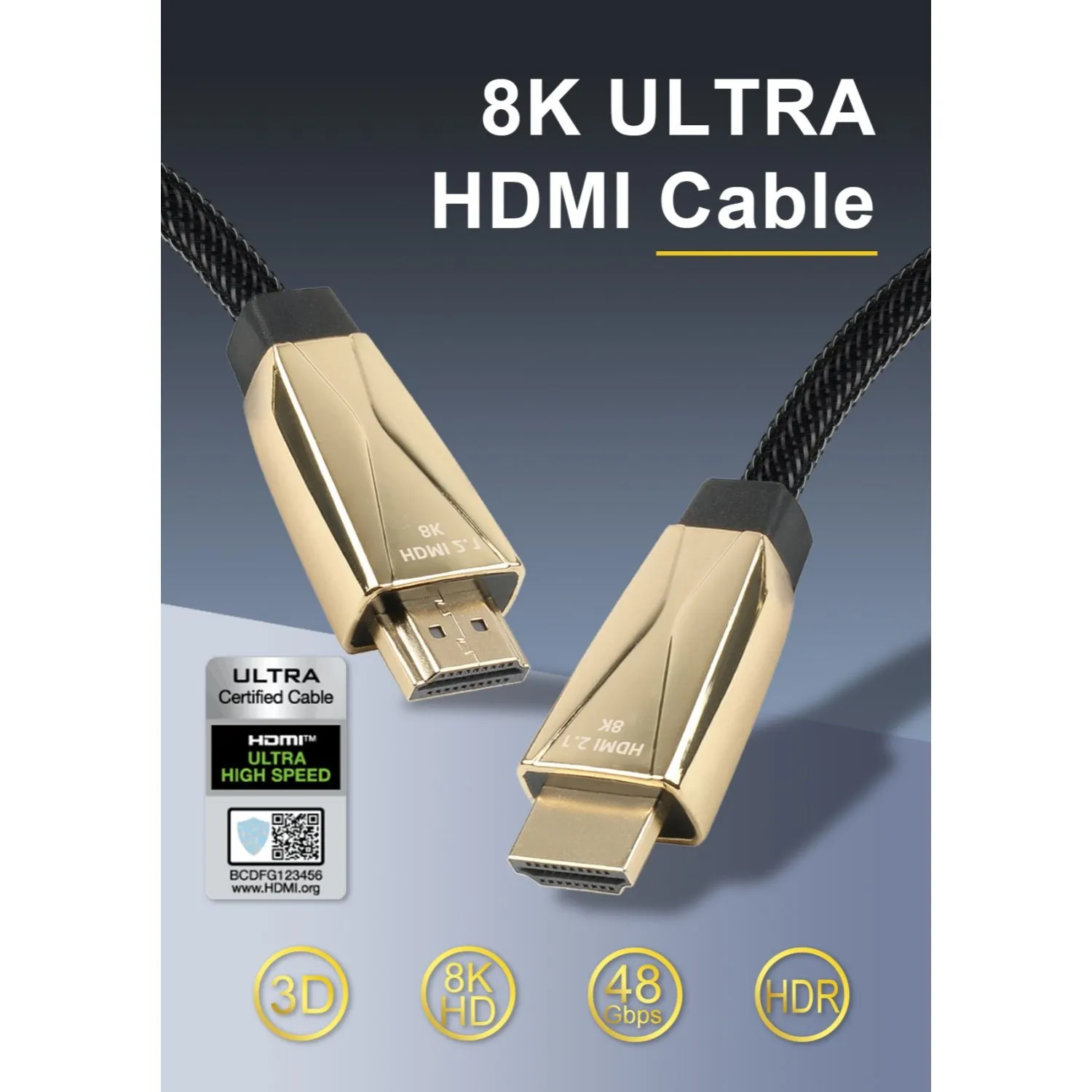 HDMI 2.1 ZG-8KHDM001-4