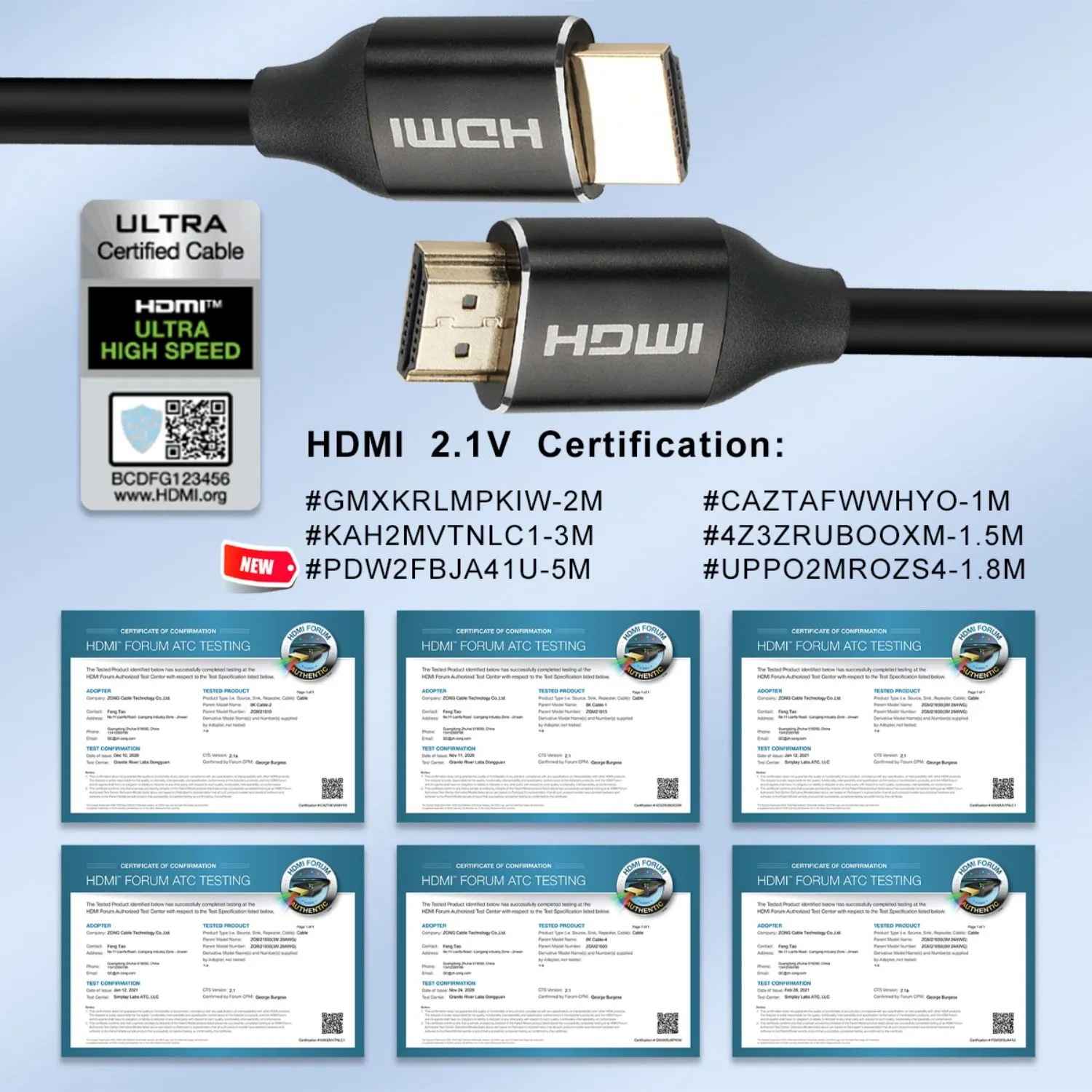 HDMI 2.1 ZG-8KHDM003-7