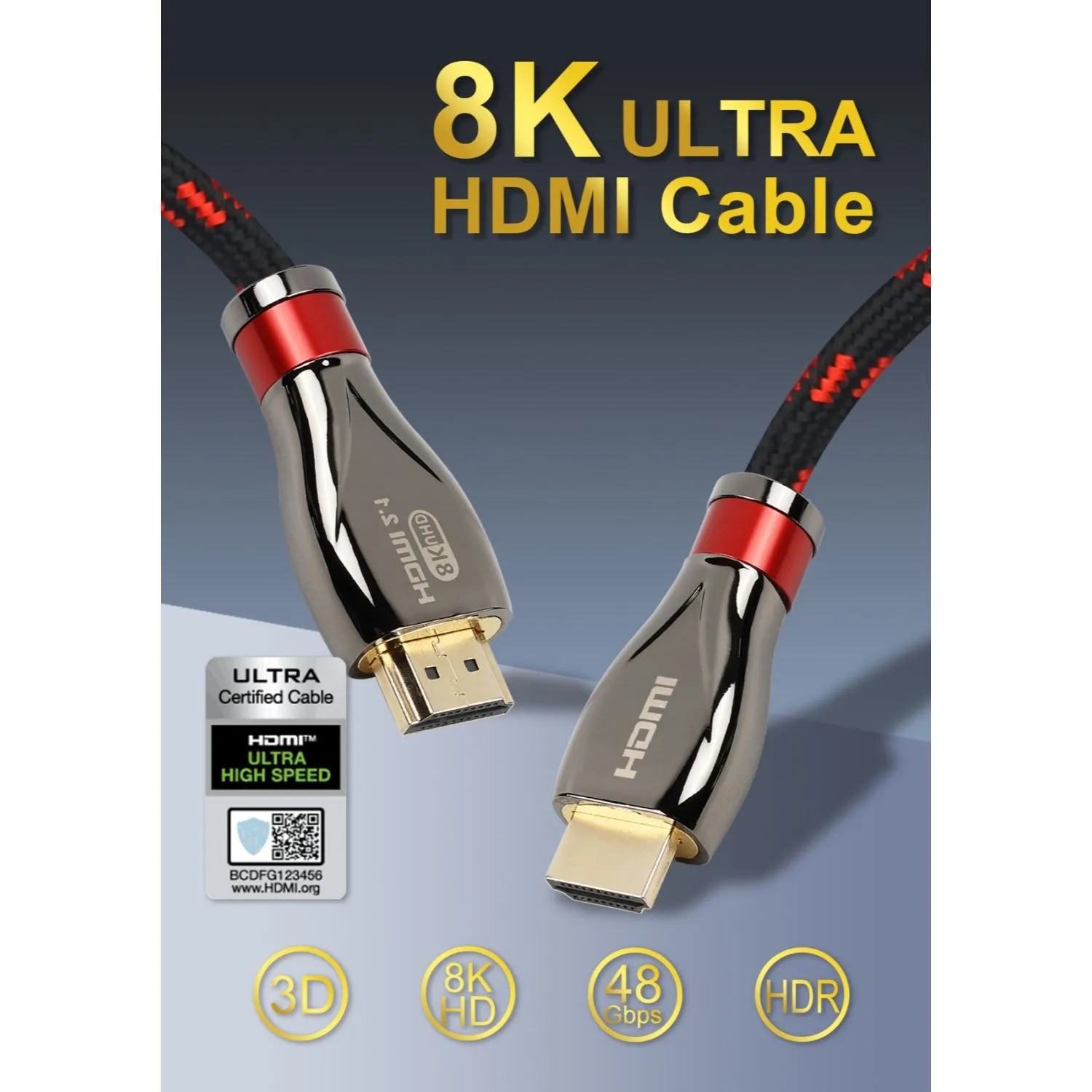HDMI 2.1 ZG-8KHDM002-4