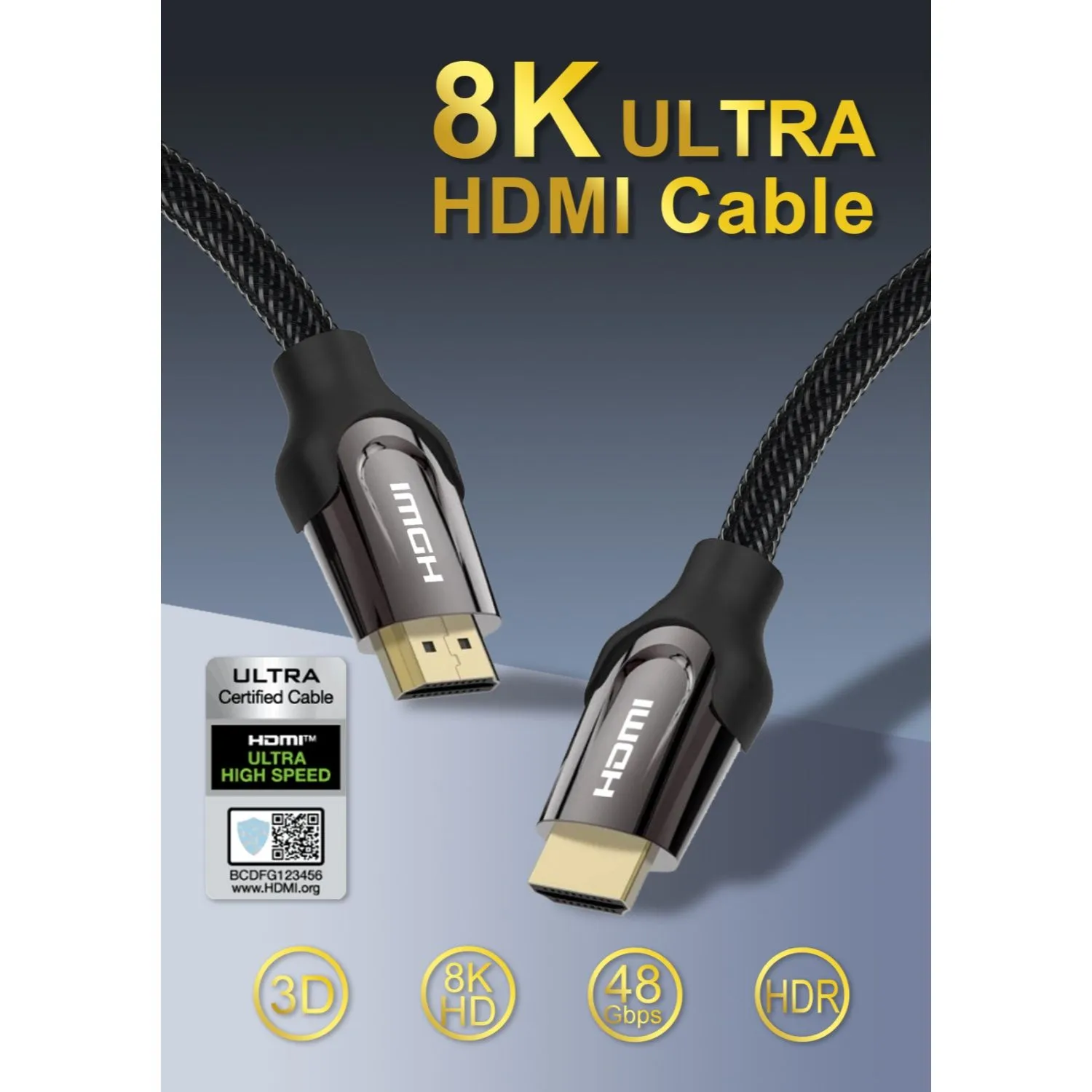 HDMI 2.1 ZG-8KHDMM08-4