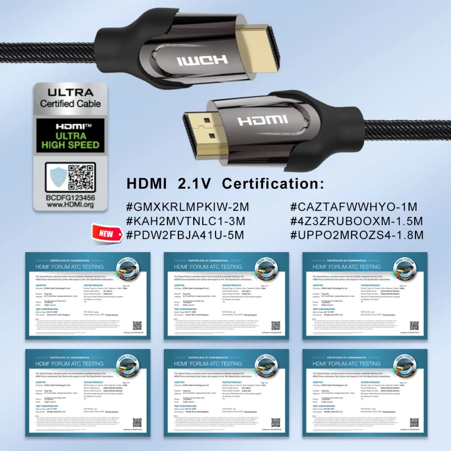 HDMI 2.1 ZG-8KHDMM08-7