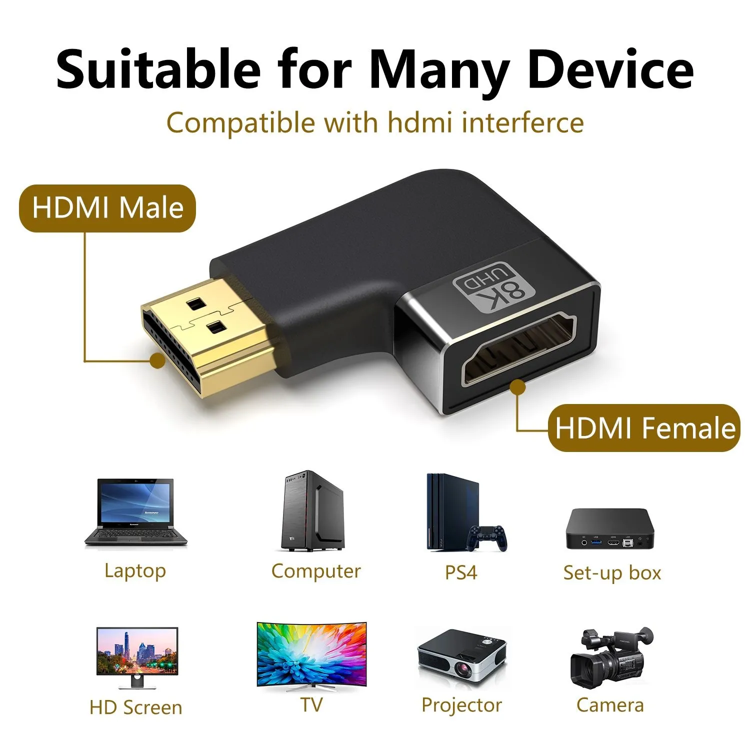 HDMI Adapter 8KHDA02-5