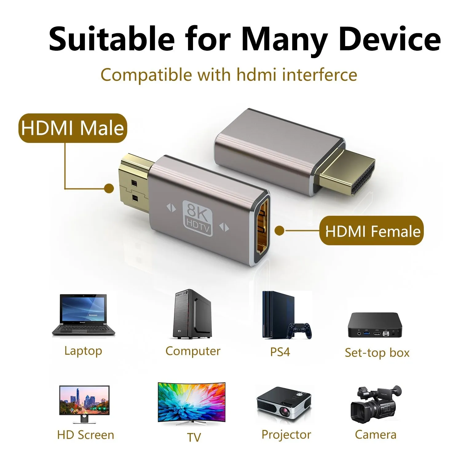HDMI Adapter 8KHDA04-2