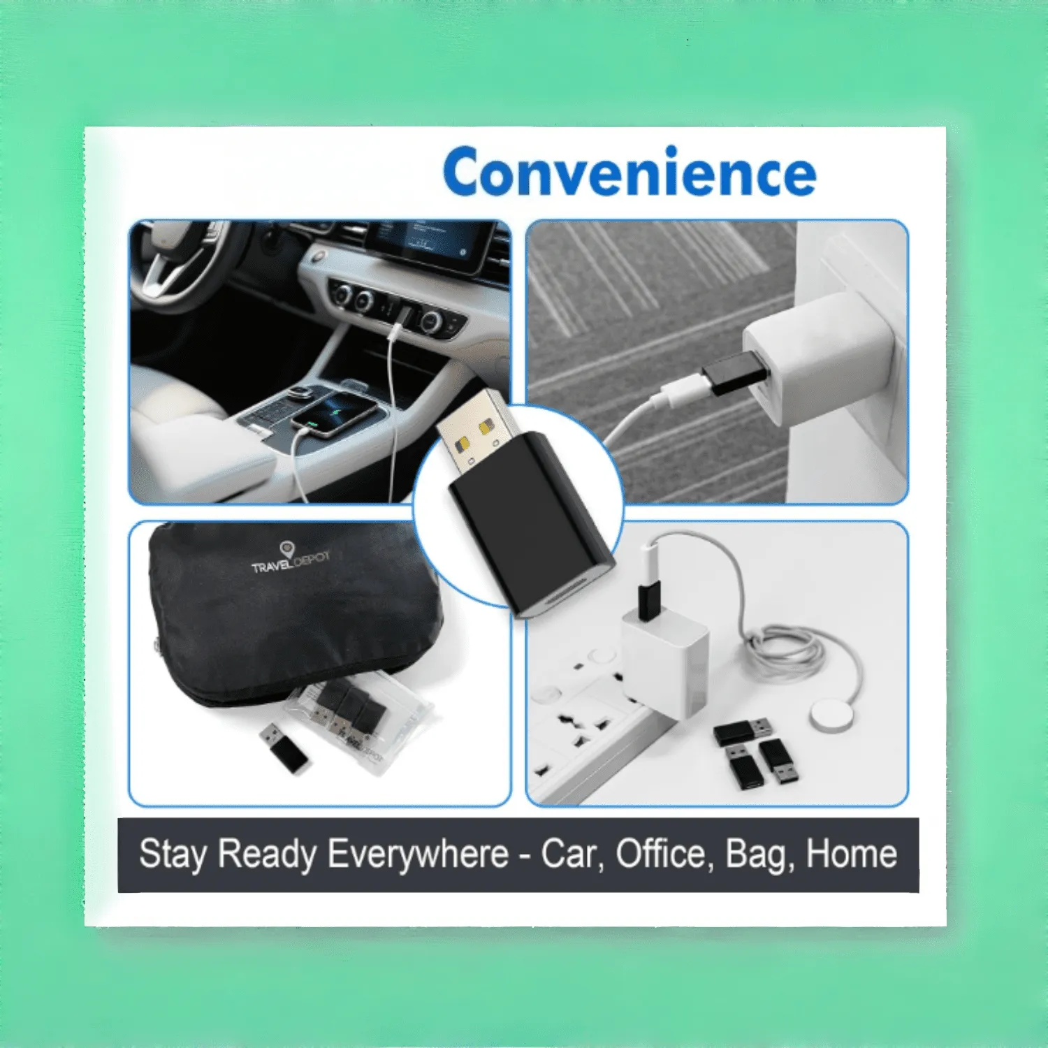 USB A Adapter UA02-3