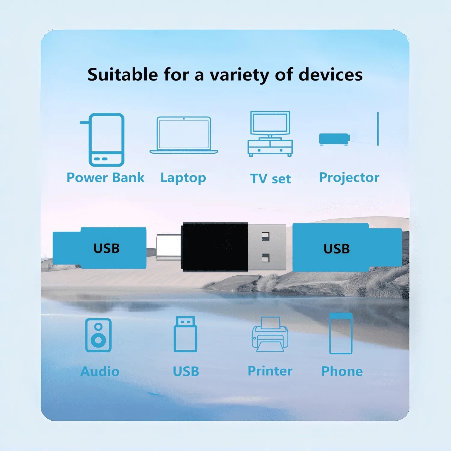 USB A Adapter UA04-5