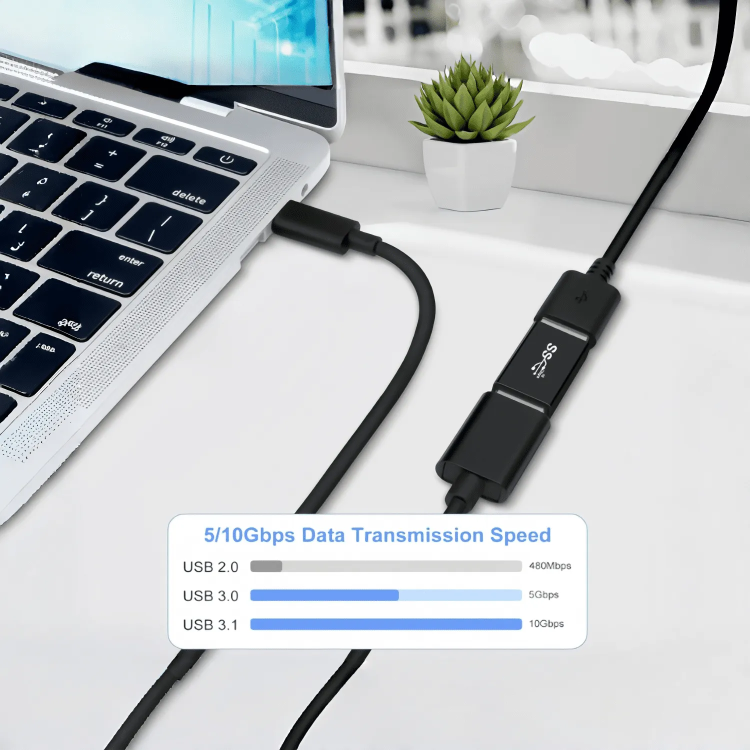 USB A Adapter UA05-4