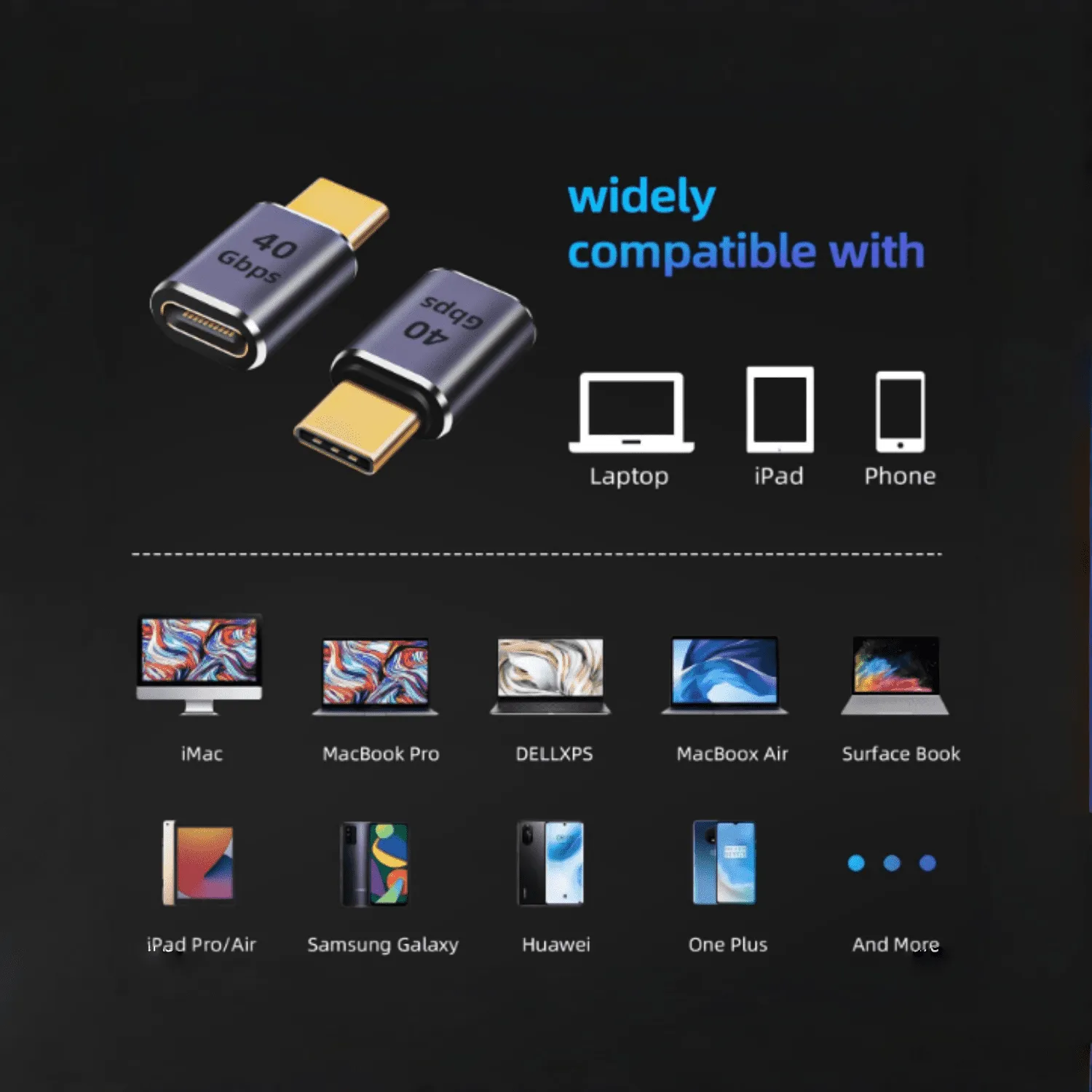 USB C Adapter UC04-6