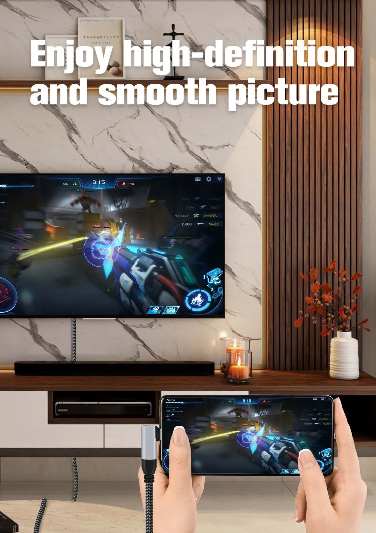 90°TypeC to DP ZGUD01-8