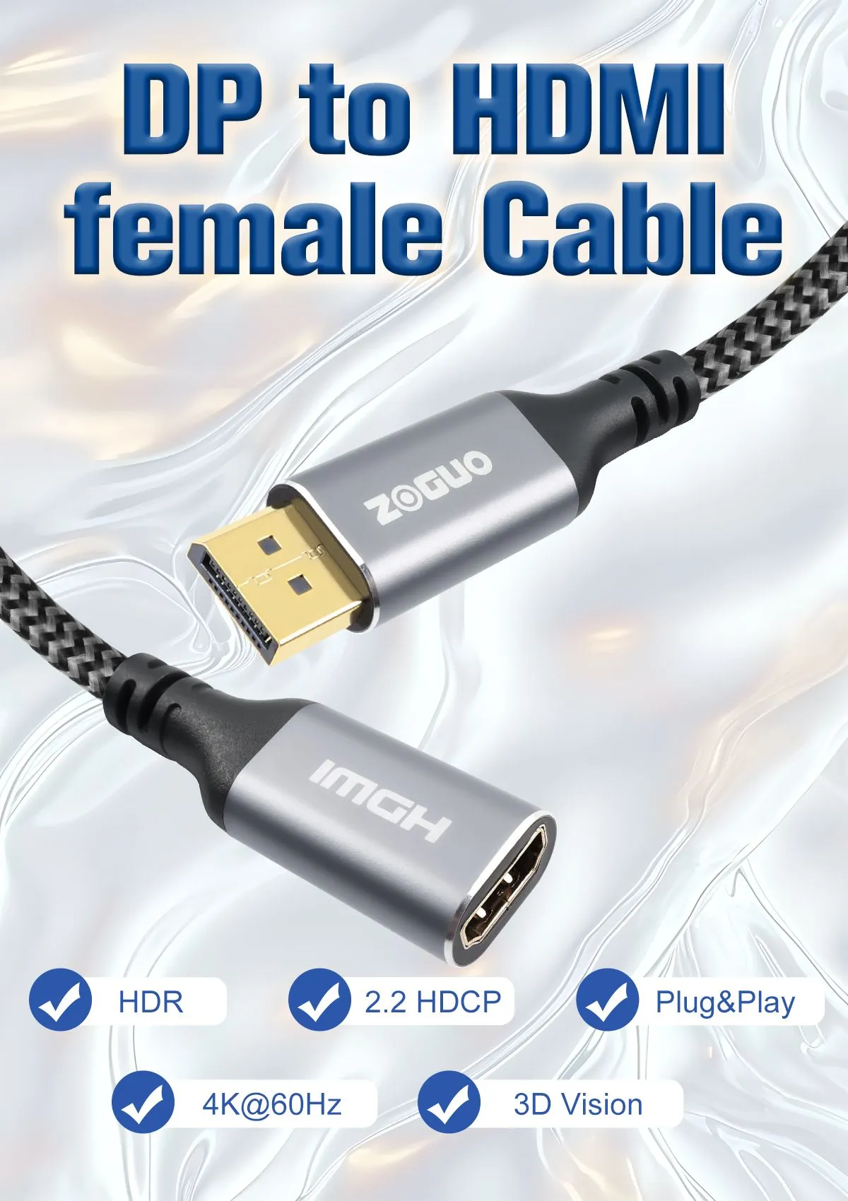 DP TO HDMI Female-6