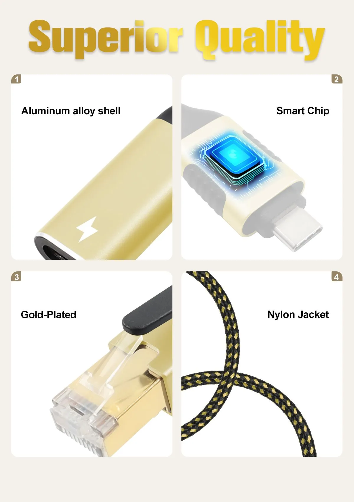 TYPE-C TO RJ45 CABLE-10