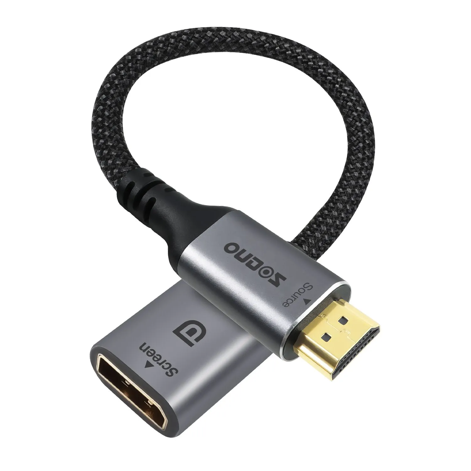 HDMI male to DP female cable (2)
