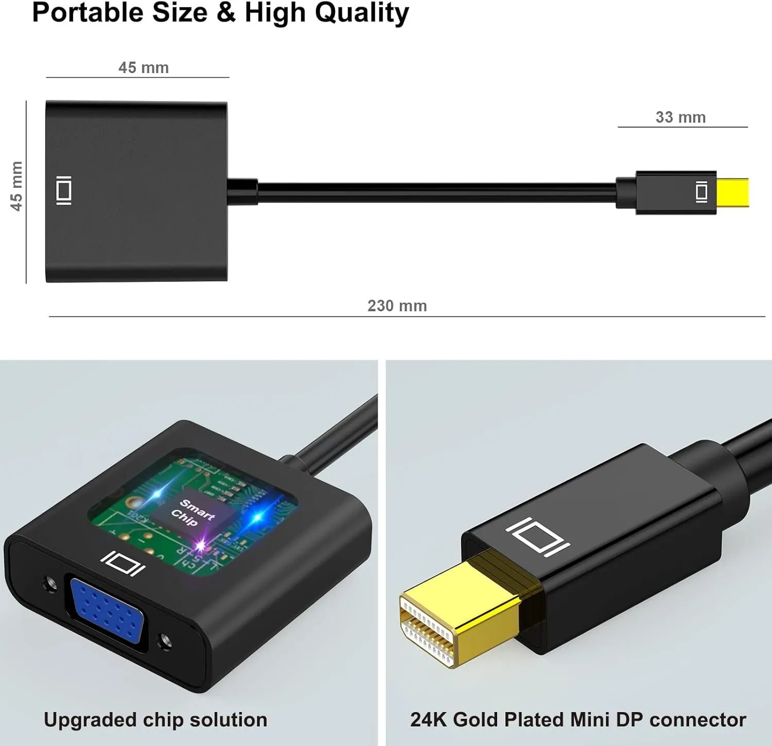 MiniDP-VGA ZG-MiniDPVGAMF01-4