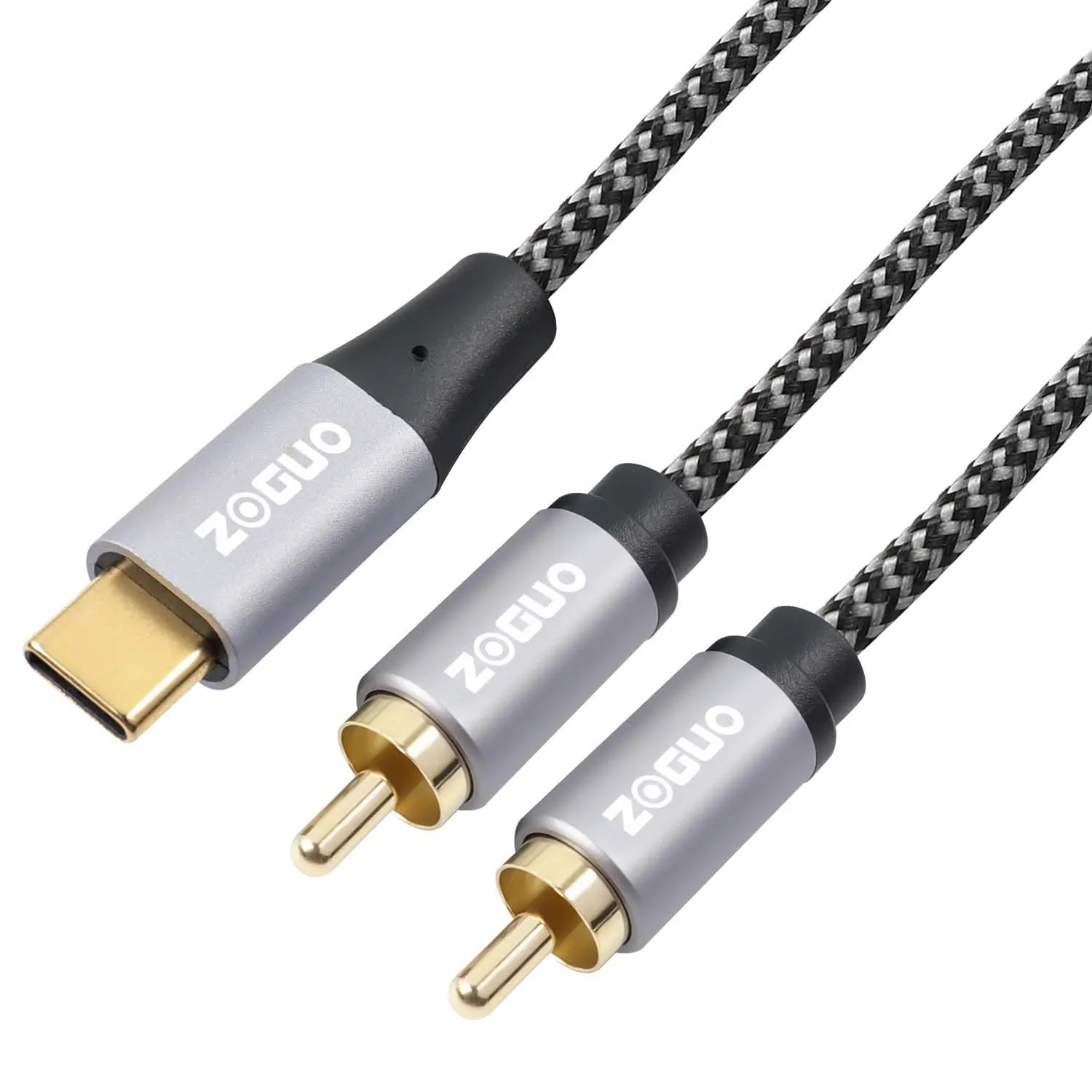 Type C to 2RCA Cable 1